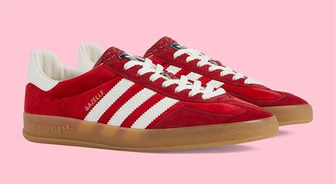 gazelle x gucci red|adidas gazelle.